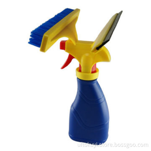 Glass window cleaner, bathroom, wall tiles, car and glass table